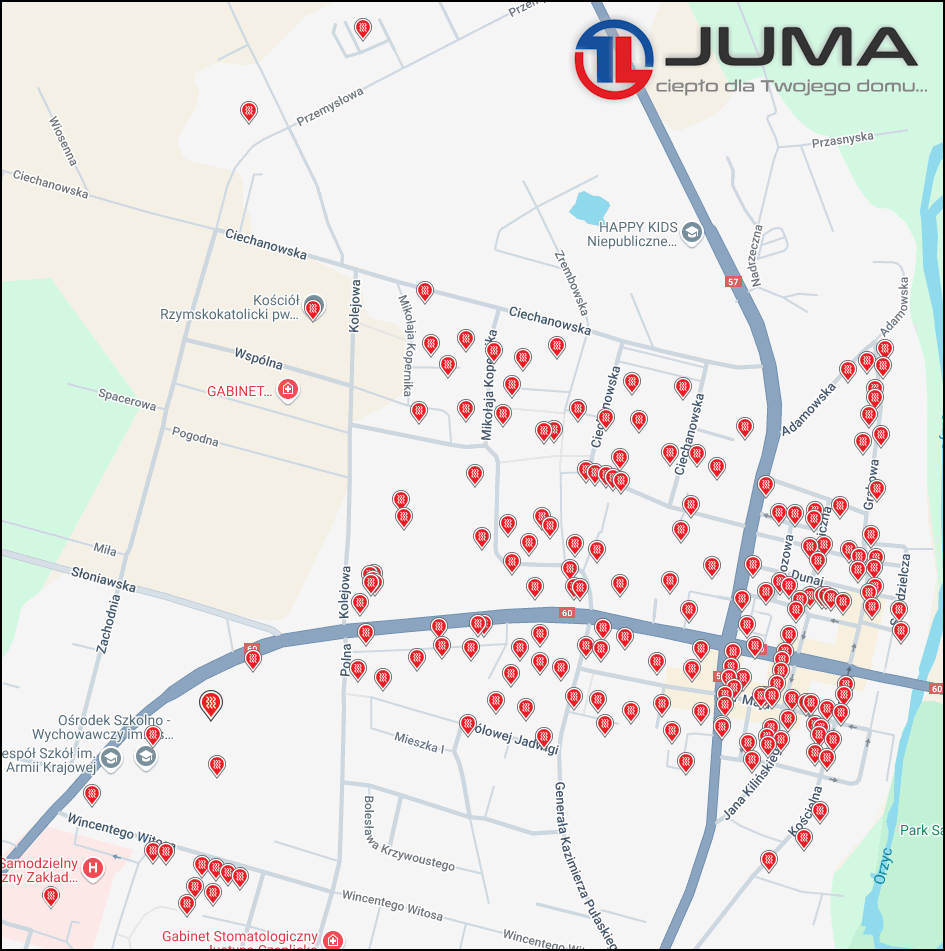 Mapa odbiorców